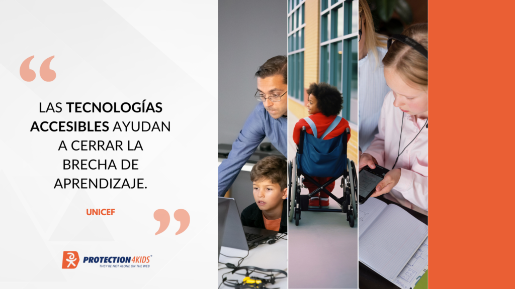 Infografía de educación inclusiva de Protection4Kids