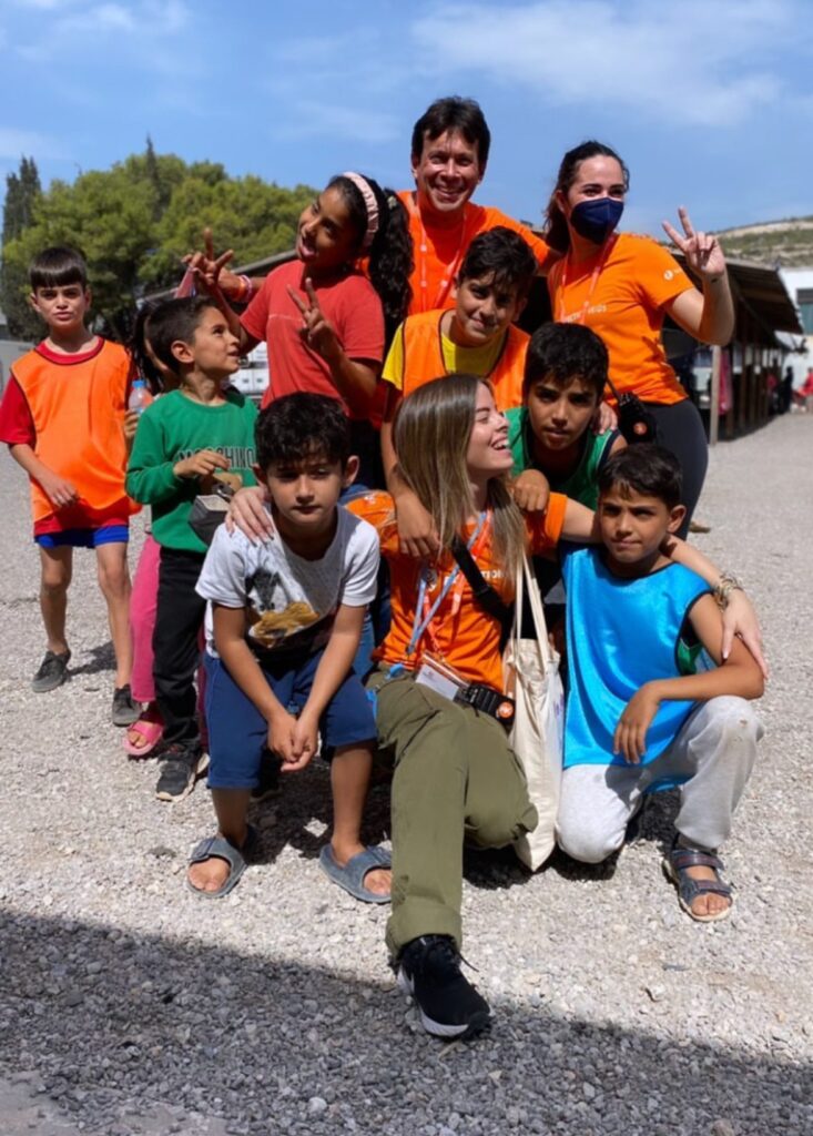 Grecia refugee camp