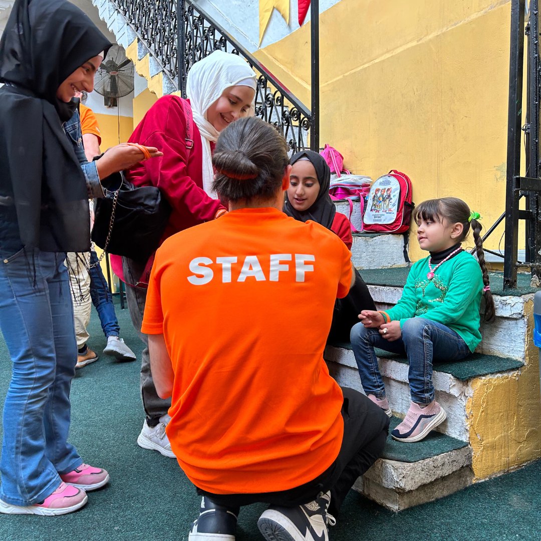 Volontari Protection4Kids durante la missione in Nepal